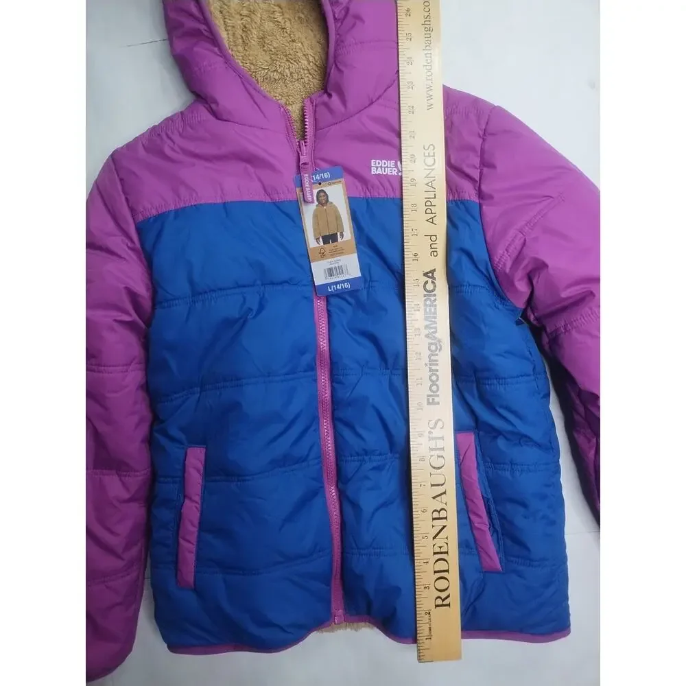 Eddie Bauer Kids Youth Reversible Jacket New with Tags